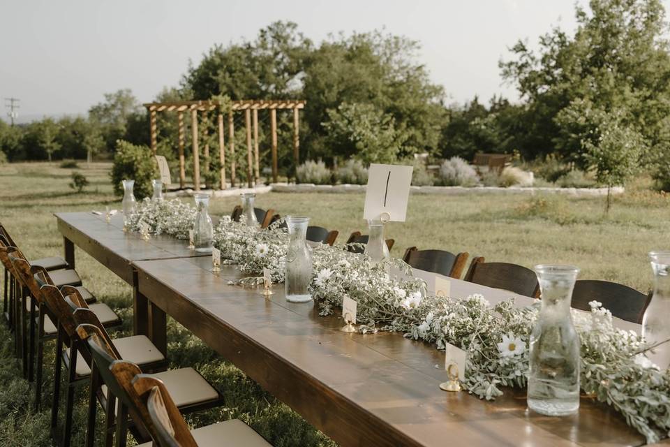 Reception Outsides