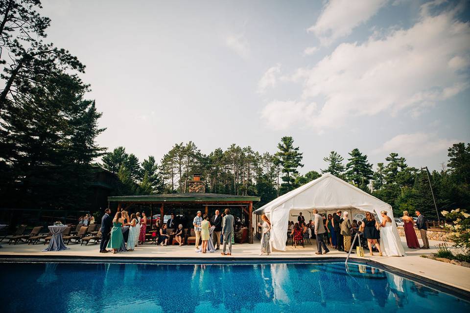 Reception setup