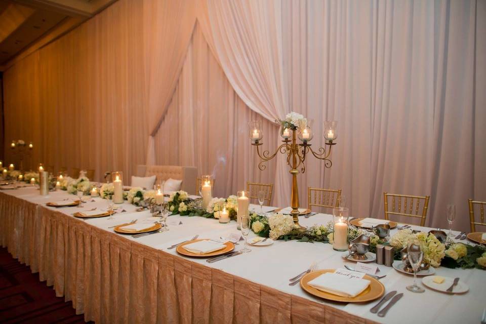 Long table setup