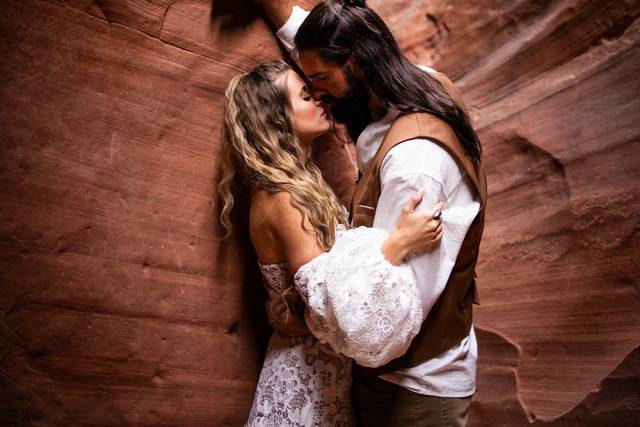 Slot Canyon Elopement