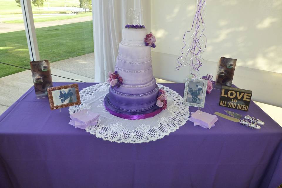 Purple cake