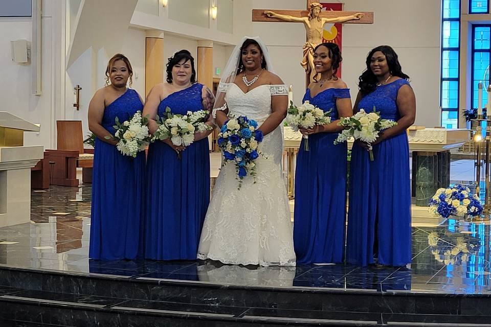 Royal Blue Wedding Decorations