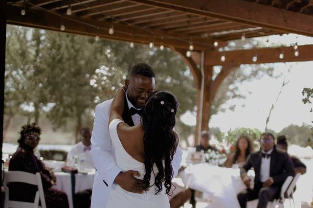 First Dance under Pavilion