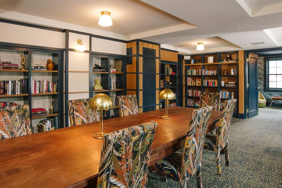 Wooden tables