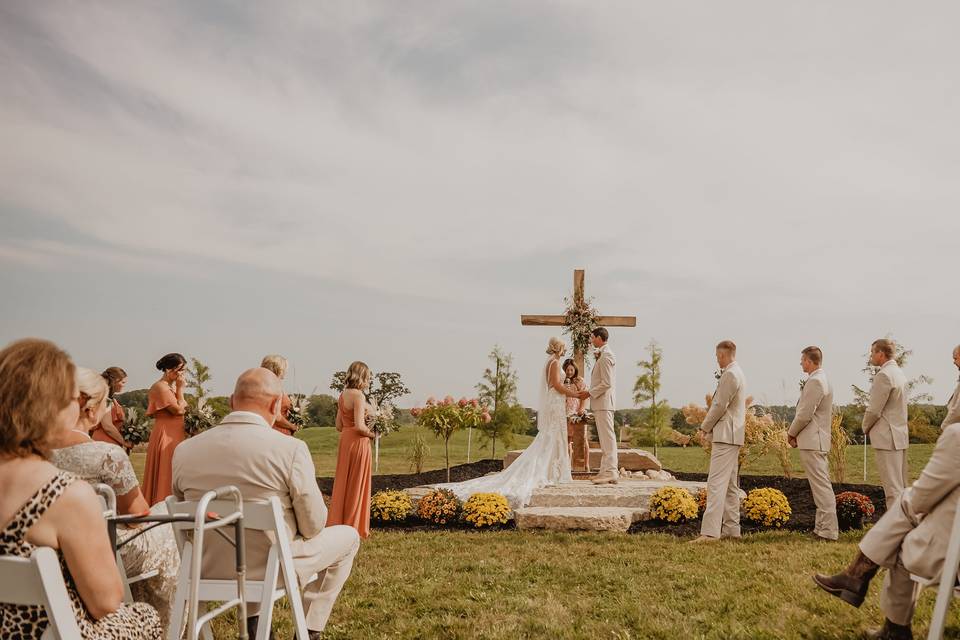 Wedding Ceremony with Family