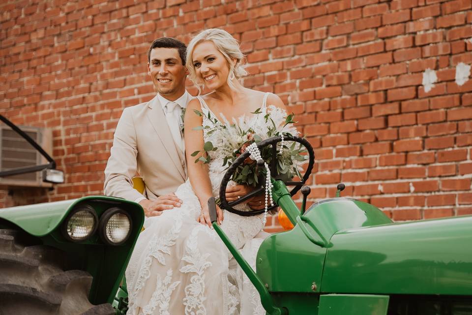 Wedding Tractor