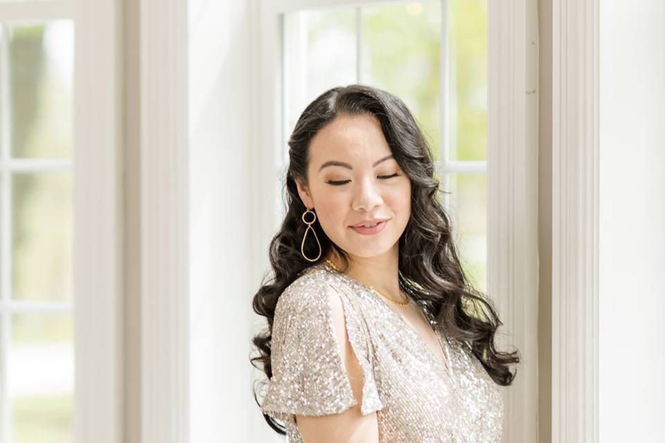 Expectant bride Hilary