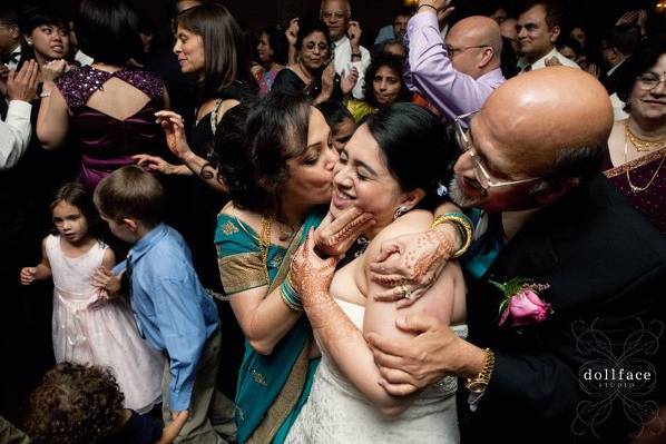 A happy bride