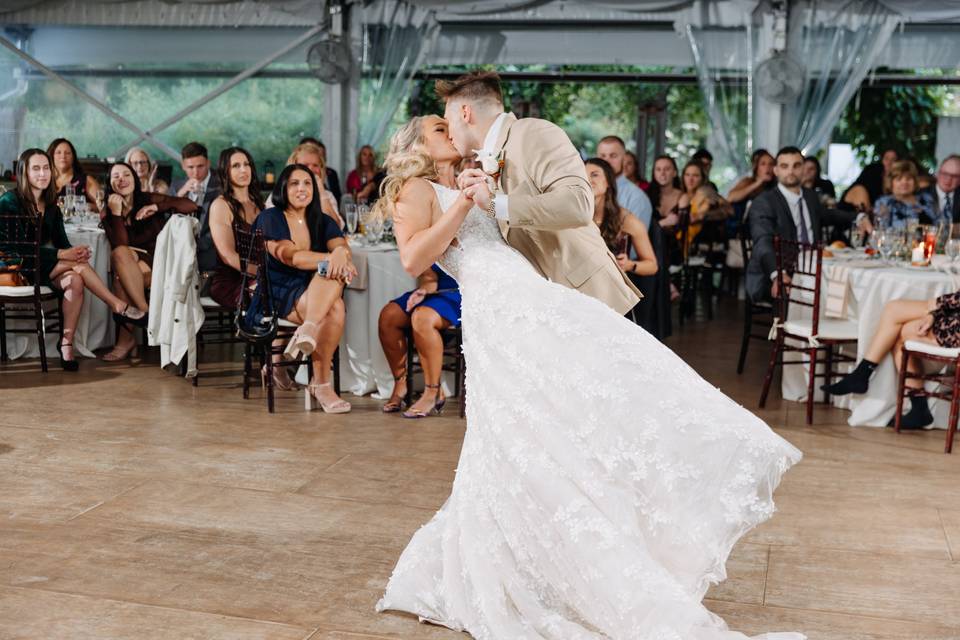 First dance dip