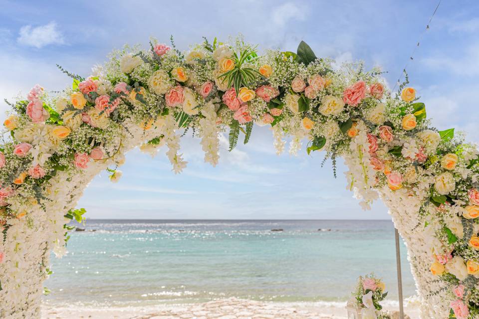 Beach Wedding Arch