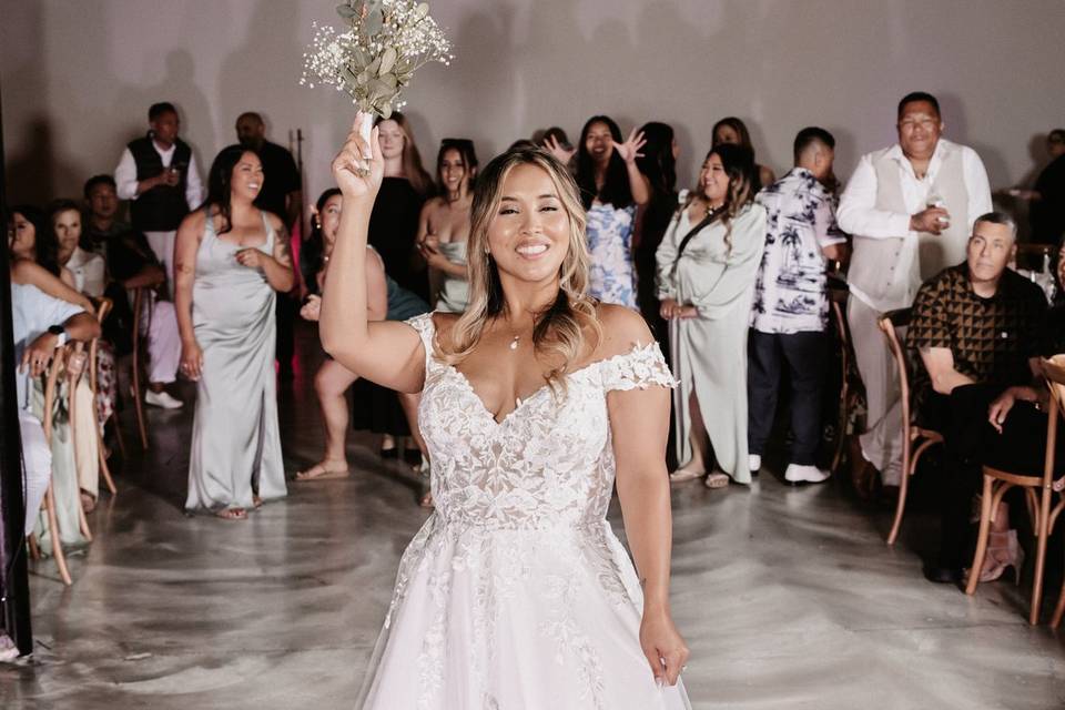 Bouquet Toss