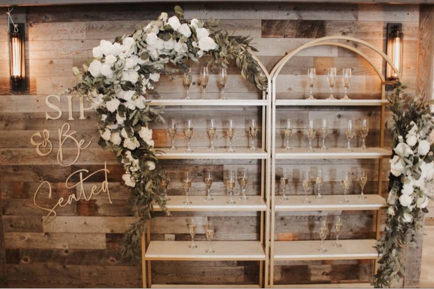 Champagne Wall