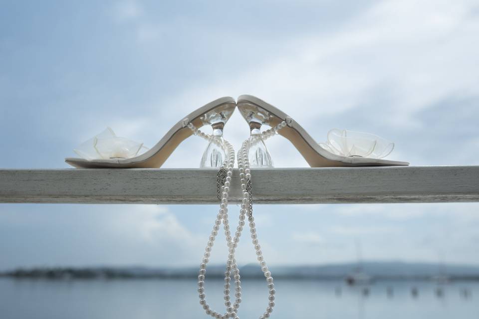 Detail of Bridal Shoes