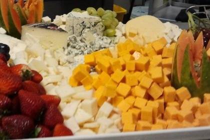 Cheese and Berry Display