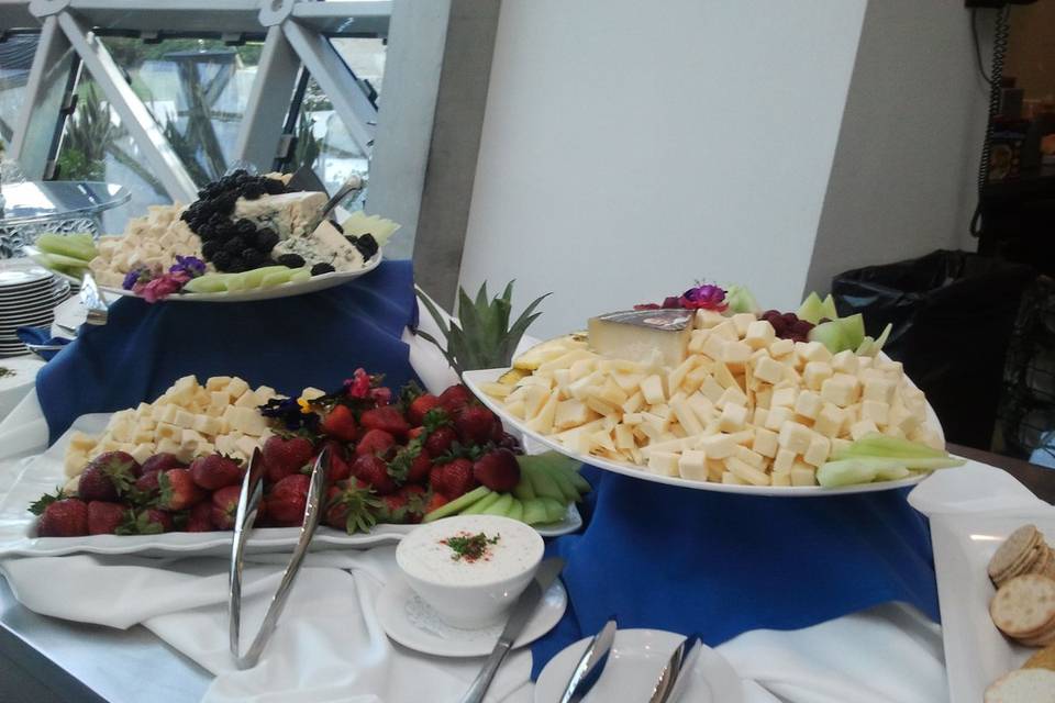 Fruit & Cheese Display