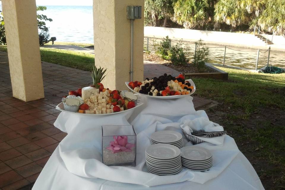 Fruit & Cheese Display