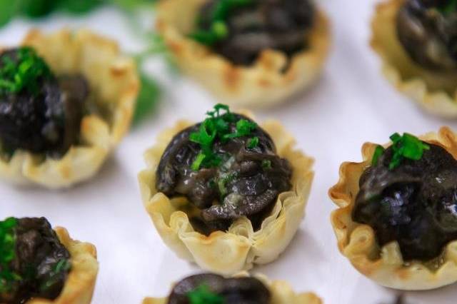 Sautéed Escargot, Phyllo, Fresh Chives