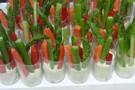 Crudite Shooters, Green Goddess