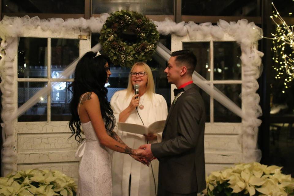 Indoor ceremony