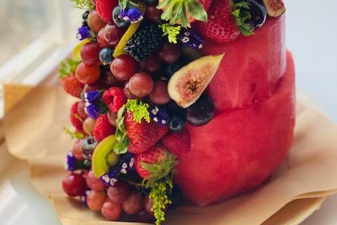 Watermelon cake