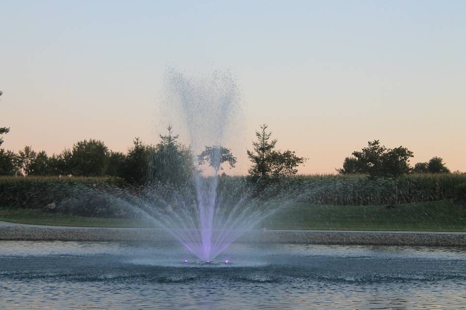 Color Changing Fountain 1of2