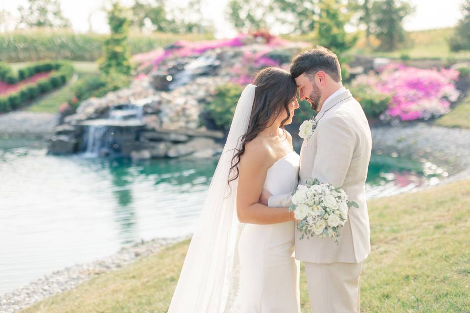 Waterfall portraits