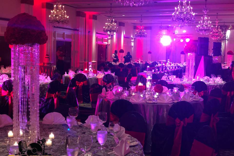 Hilton Wedding Reception Event Production