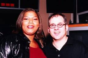 Queen Latifah with Scott Smokin' Silz from Hot Mix Entertainment Visit my site to see more…http://www.hotmixentertainment.com