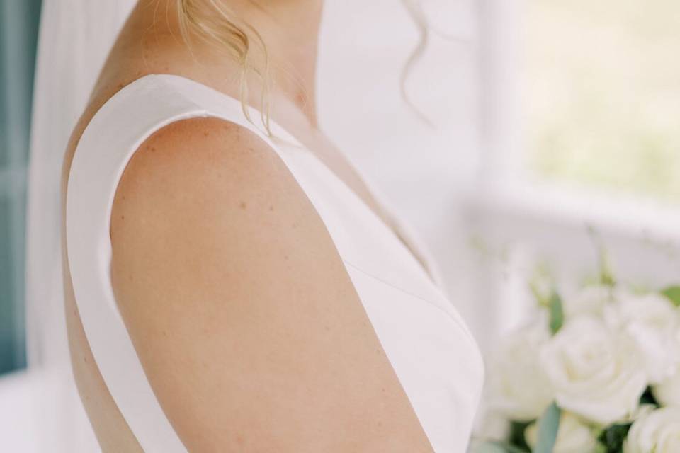 Natural wedding makeup - @sarahmccloskeyphoto