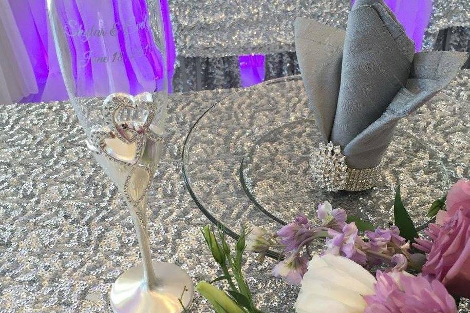 Sweetheart Table Details