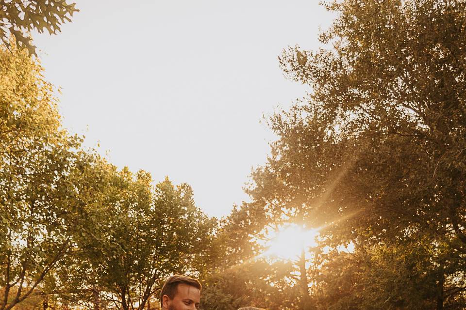 Bride and groom portraits
