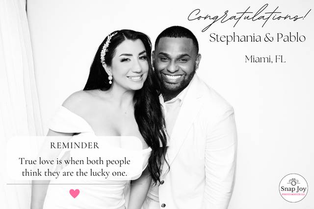 Wedding couple