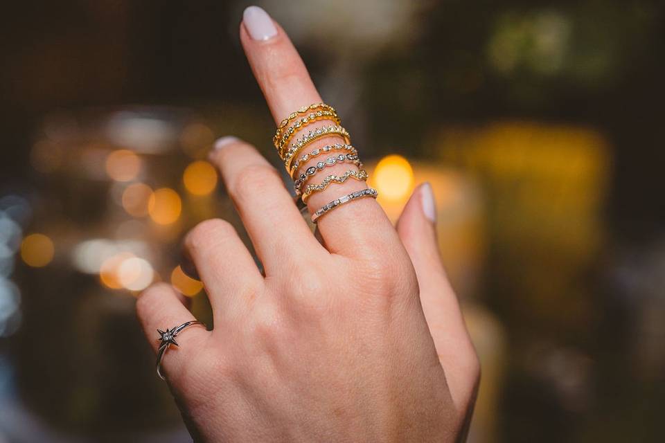 Stack Wedding Bands