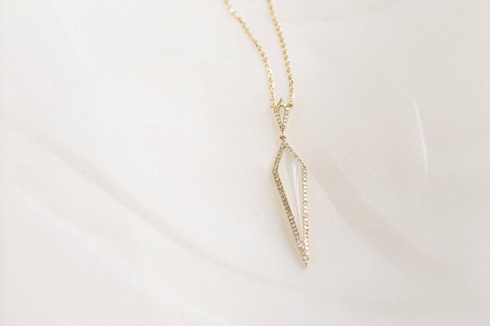 Kite Moonstone Necklace