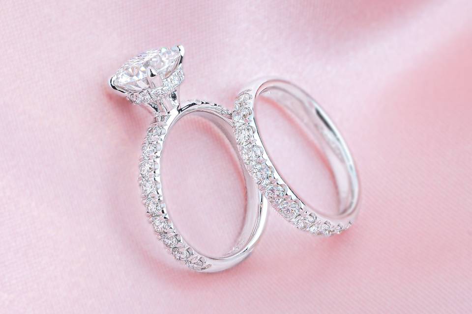 Under Halo Wedding Set