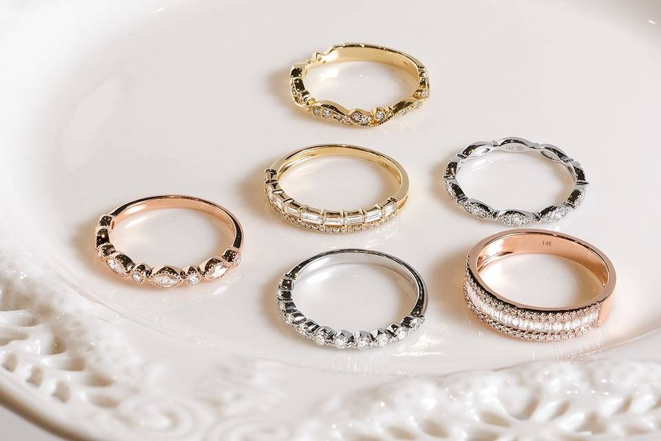 Stackable Ring Options
