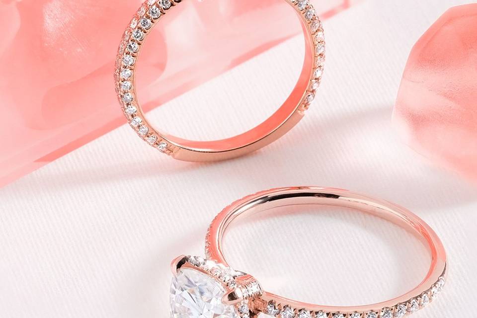 Rose Gold Engagement Rings