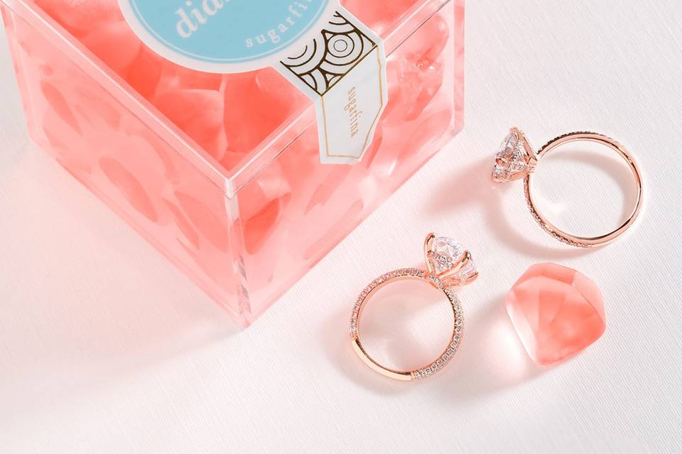 Rose Gold Engagement Rings