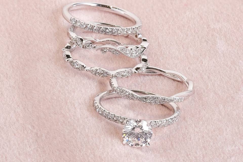 Dainty Stackable Rings