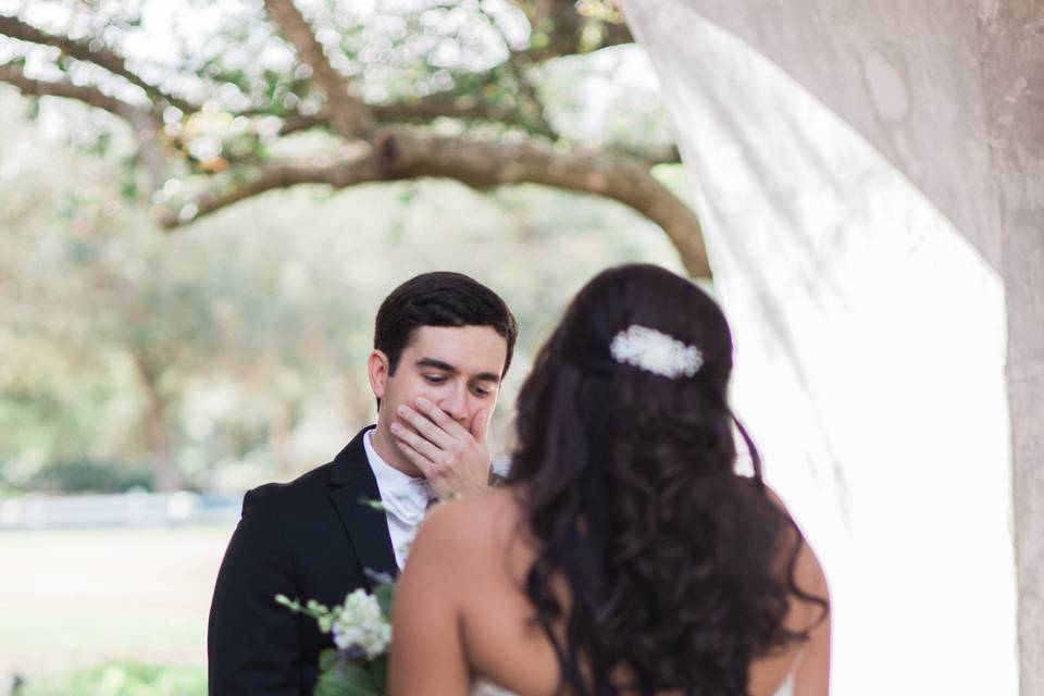 Groom's First Look