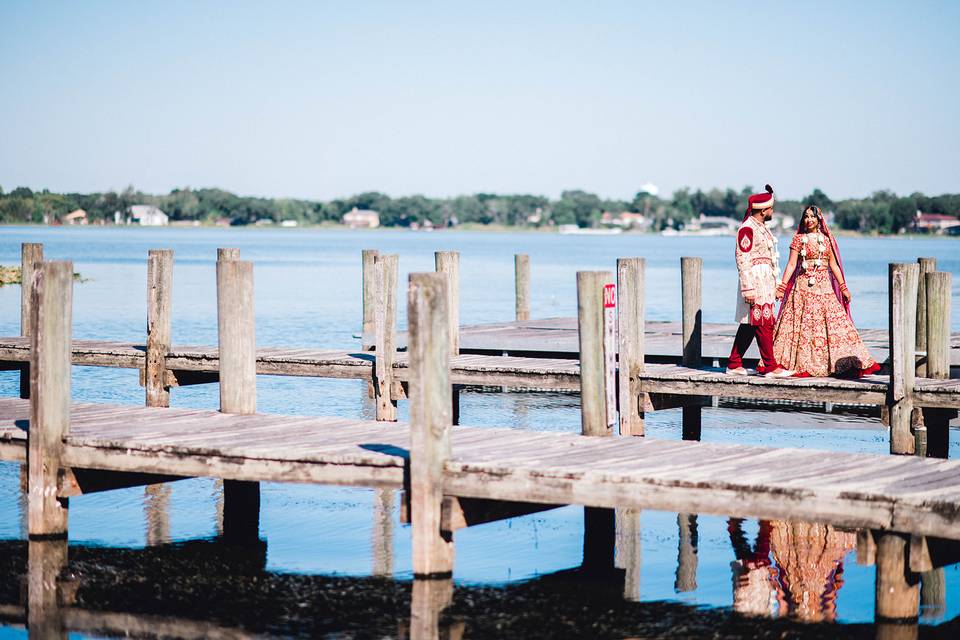 Hindu Bride and Groom