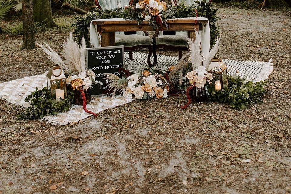 Sweetheart Table Goals