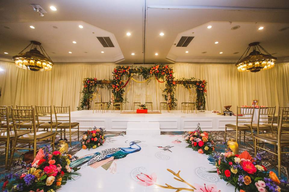 Old Florida style Mandap