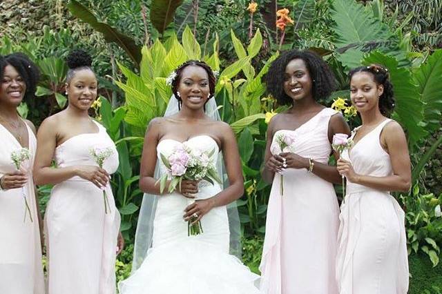 A Bride and her Ladies