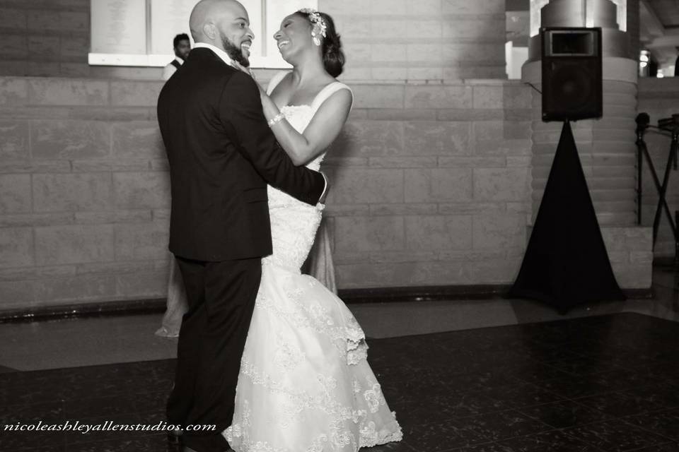 Graham Wedding Bride and Groom