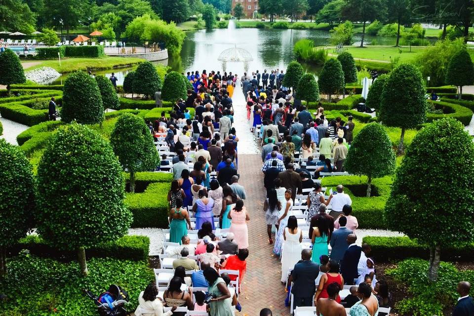 Founder's Inn and Spa, Virginia Beach, Virginia (prior to wedding setup)