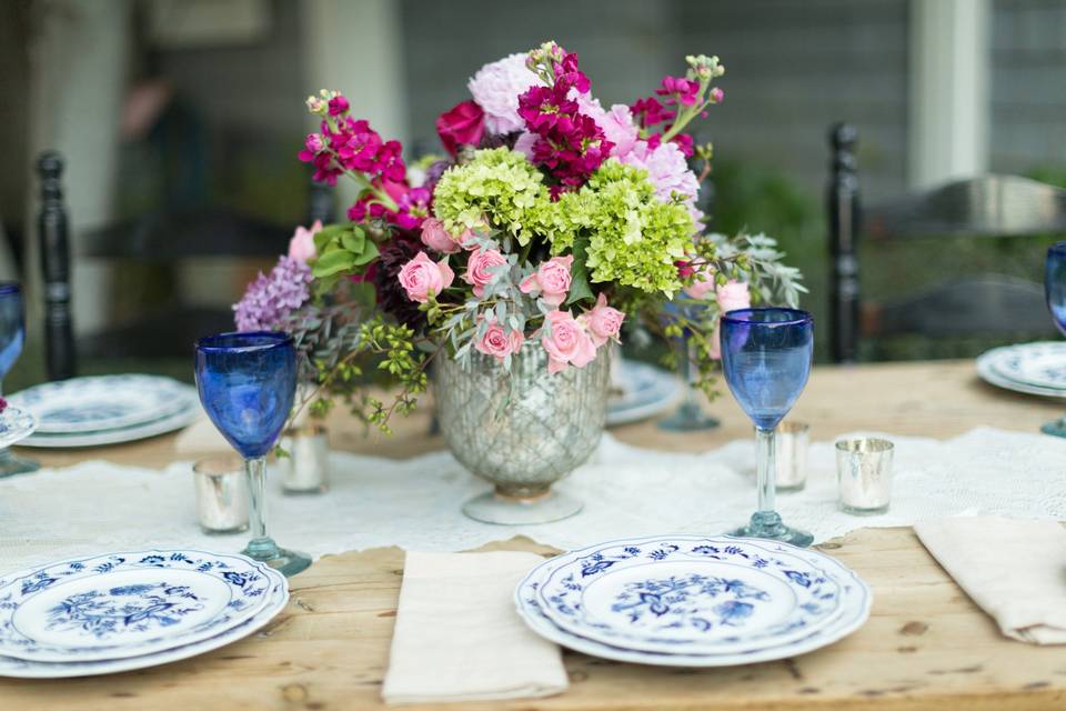 Floral centerpiece