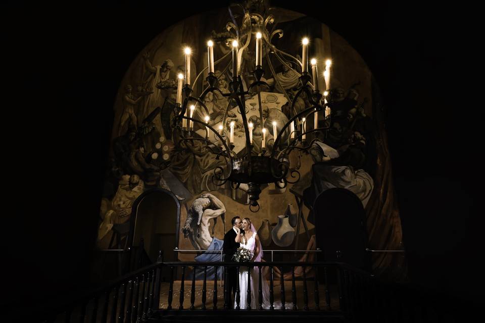 Frame Chandelier
