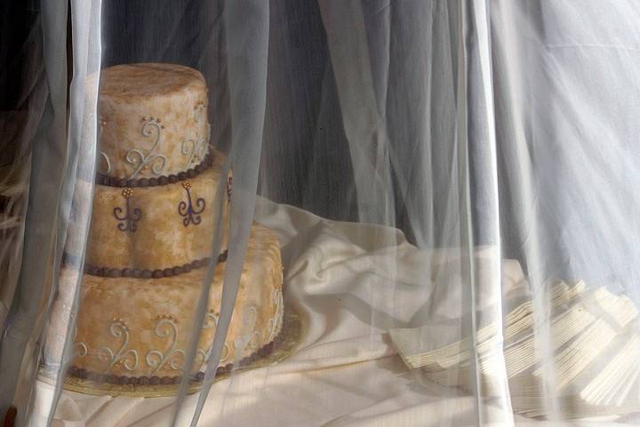 Wedding cake in Portland, Oregon