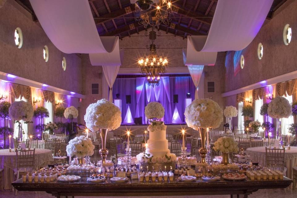 Elegant reception design